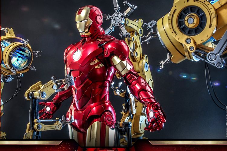 Action figure Iron Man dari Hot Toys