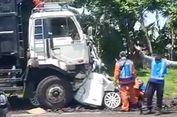 Sopir Mengantuk, Truk Hantam 2 Kendaraan di Jalan Tol Waru-Sidoarjo