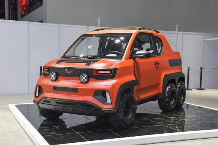 Modifikasi ekstrem Wuling Mini EV