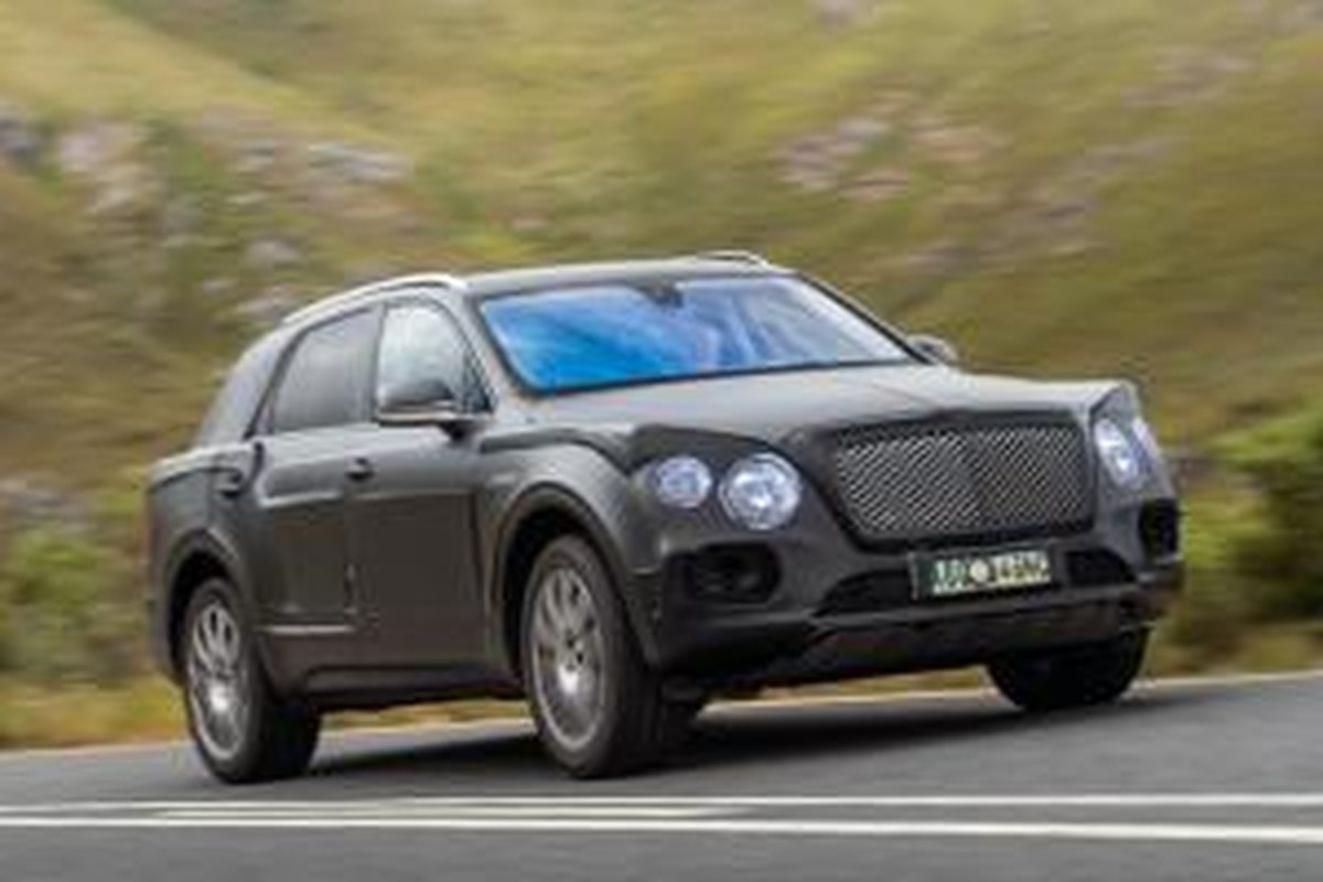 Bentley Bentayga akan diperkenalkan di Jerman pada 15 September 2015.