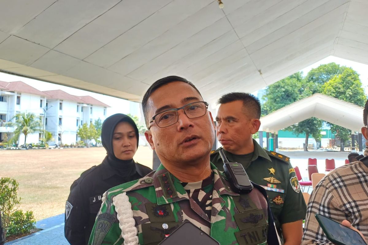 Danpomdam Jaya Kolonel CPM Irsyad Hamdie Bey Anwar, Selasa (26/9/2023).