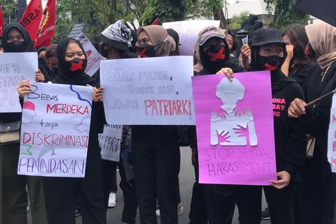 Ratusan Demonstran Geruduk Kantor DPRD Jateng di Hari Perempuan Internasional, Desak Pengesahan RUU PPRT