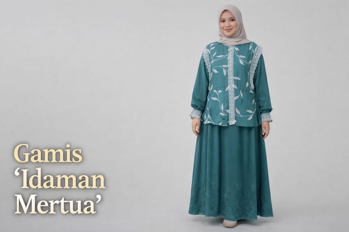 Gamis mertua series Idaman mertua