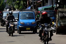 Bajaj Roda Empat yang Diuji Coba di Jakarta Belum Berbahan Bakar Gas