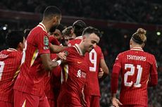 Hasil Piala Liga Inggris: Liverpool Vs West Ham 5-1, Tren Menanjak Skuad Arne Slot