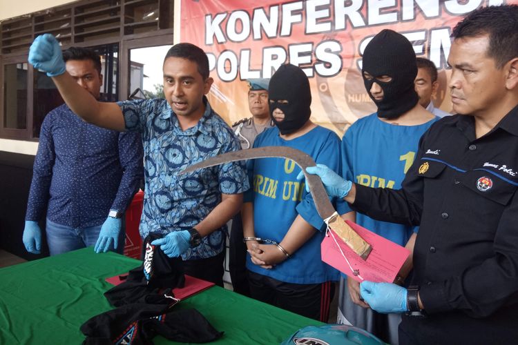 Anggota genk Srimpet 193 ditangkap aparat Polres Semarang karena pengeroyokan
