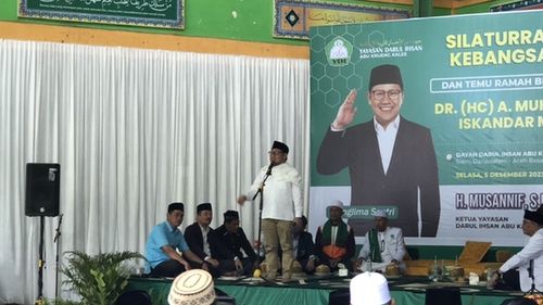 Ingatkan Masyarakat, Cak Imin Sebut Bansos Kesepakatan Pemerintah dan DPR, Bukan dari Paslon Tertentu