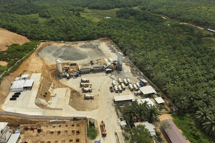 Suplai proyek di Ibu Kota Nusantara (IKN) di Provinsi Kalimantan Timur (Kaltim) di WSBP.
