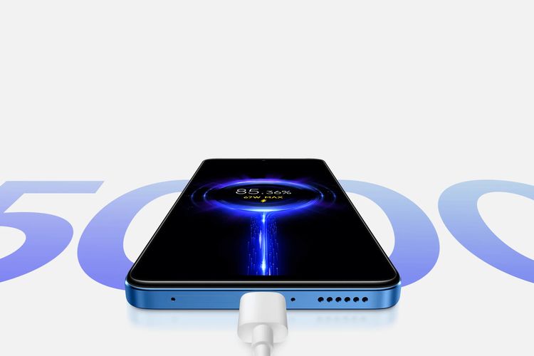 Ilustrasi pengisian daya cepat (fast charging) smartphoen Xiaomi