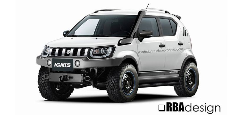 Modifikasi digital Suzuki Ignis