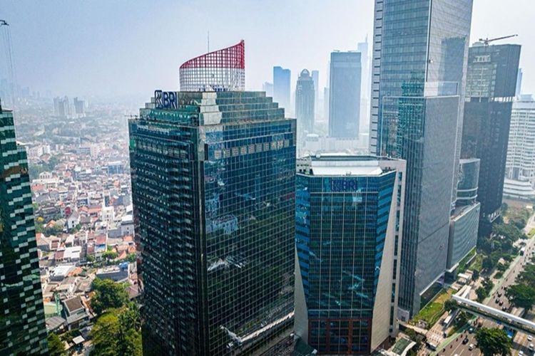Gedung PT Bank Rakyat Indonesia (Persero) Tbk atau BRI. 