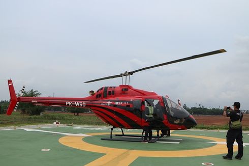 Jalan-jalan ke Anyer dari Jakarta Naik Helikopter, Harga Spesial Rp 13 Juta