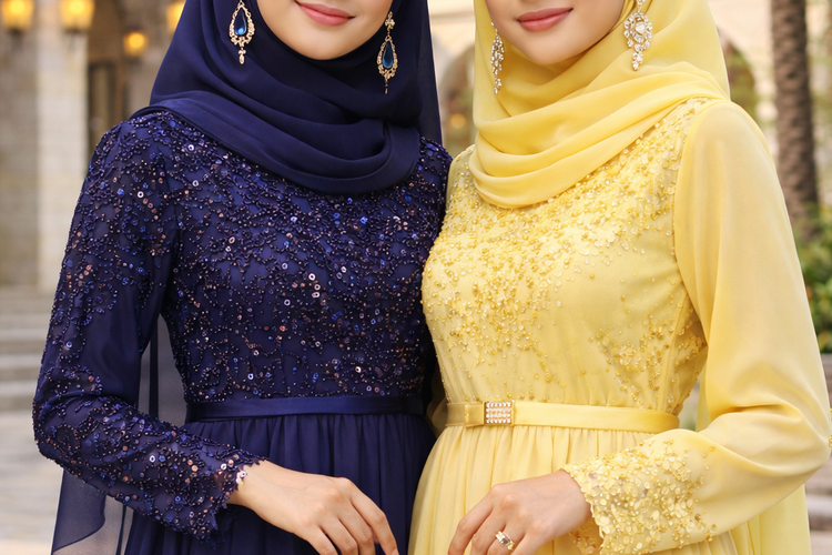 Navy & Canary Yellow