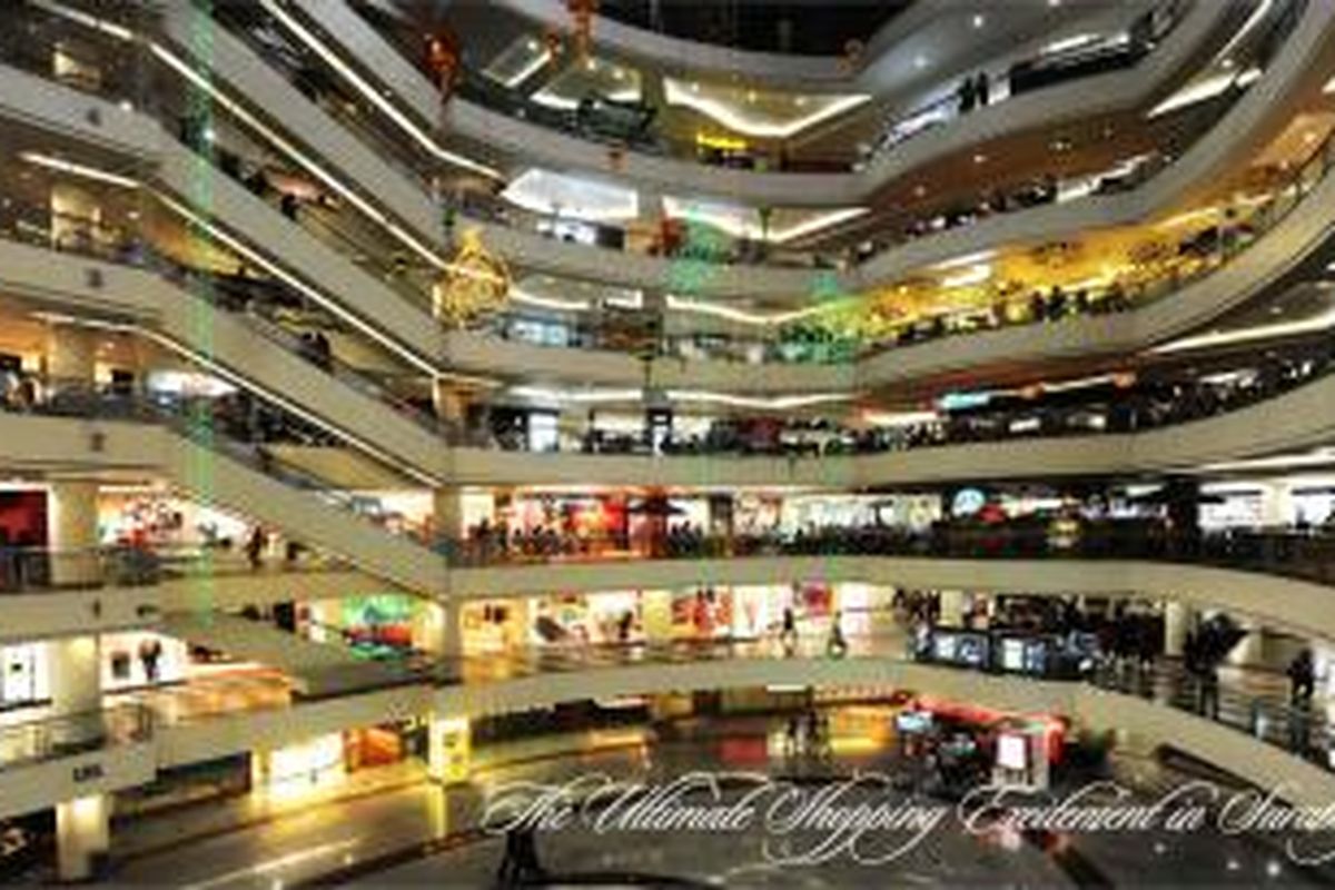 Pusat belanja Tunjungan Plaza, Surabaya.