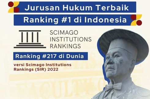 Jurusan Hukum Terbaik di Indonesia Versi SIR 2022 Ada di Kampus Ini