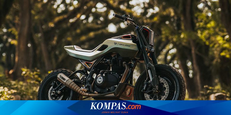 Royal Enfield Himalayan Racikan Smoked Garage Jadi Motor Futuristik