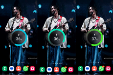 Arti Warna Lingkaran Hijau, Tosca, dan Biru dan Jumlah Petir Saat Cas HP Samsung