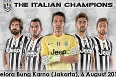 6 Agustus 2014, Juventus Ditantang Indonesia di Jakarta