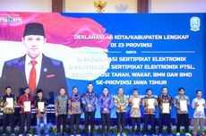 Seluruh Kantah di Jatim Kini Bisa Terbitkan Sertifikat Tanah Elektronik