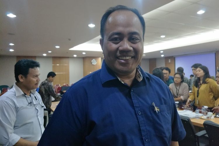 Anggota DPRD DKI Jakarta Fraksi NasDem Abdul Aziz Muslim di ruang rapat Komisi E, Gedung DPRD DKI Jakarta, Kamis (31/10/2019)