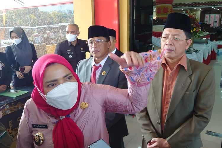 Wali Kota Bandar Lampung Eva Dwiana