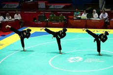 Bentuk Bidang Laga pada Lapangan Pencak Silat