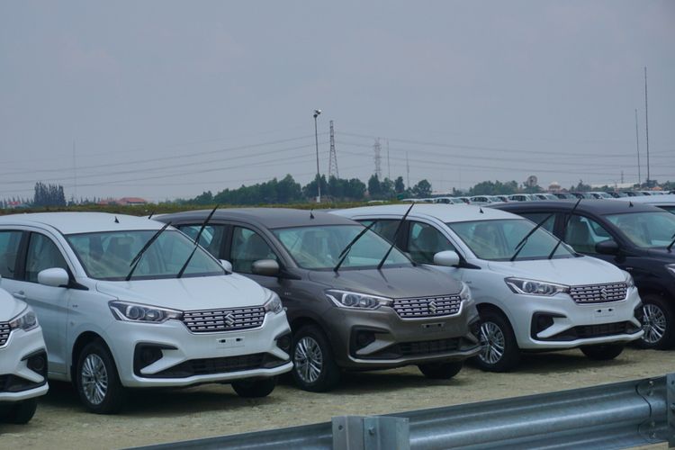 Ratusan unit All New Ertiga siap diekspor ke luar negeri