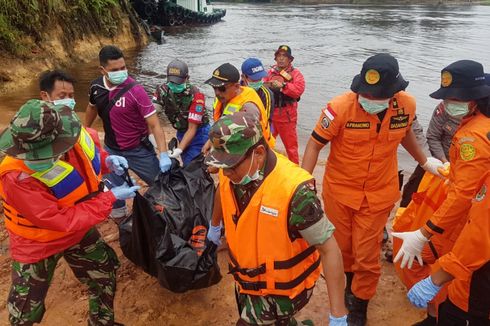 Lima Korban Kapal Tenggelam di Sungai Kapuas Dievakuasi, 4 Masih Hilang