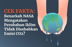 INFOGRAFIK: Benarkah NASA Sebut Perubahan Iklim Bukan karena Emisi CO2?