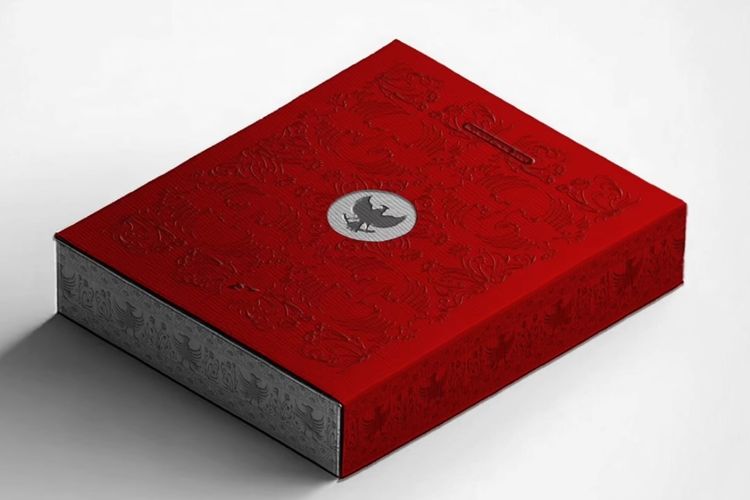 Penampilan box edisi terbatas untuk 1000 pembeli pertama jersey terbaru Timnas Indonesia secara online