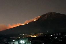 Gunung Sumbing di Jateng Kebakaran, Pendakian Ditutup