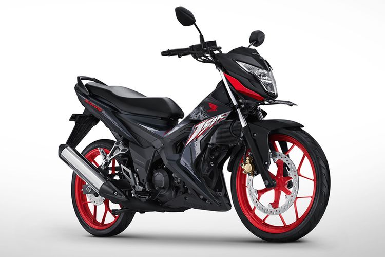 Penampilan baru Honda Sonic 150 R.