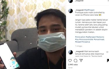 Video Viral Pria di Bekasi Bikin Alat Buka Tutup Masker Otomatis ...