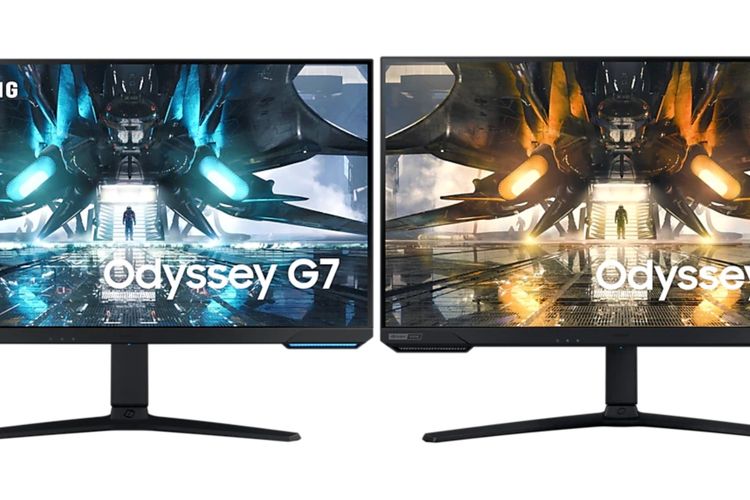Dua monitor gaming baru Samsung di Indonesia, yaitu Odysses G& dan G5.