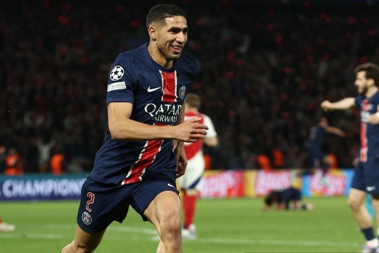 Pemain Terbaik PSG Vs Arsenal, Achraf Hakimi Sang Maestro di Bek Kanan