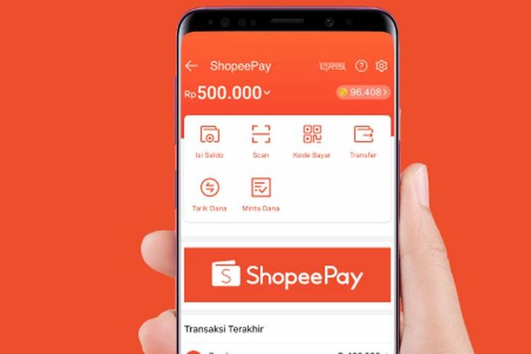 Cara top up ShopeePay lewat mobile banking
