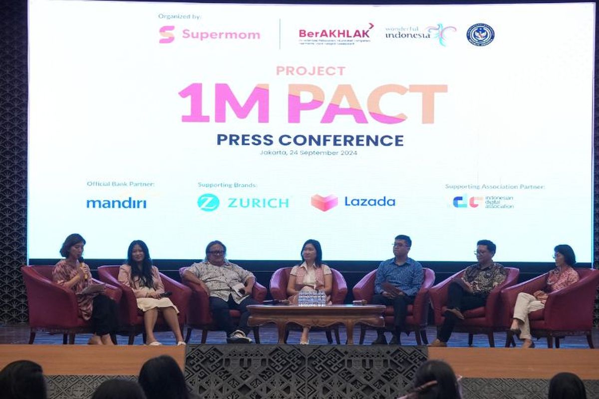 Project 1MPACT mewadahi para ibu untuk belajar, berbagi, dan mendapatkan penghasilan, sehingga dapat turut serta dalam mendorong pertumbuhan ekonomi digital.