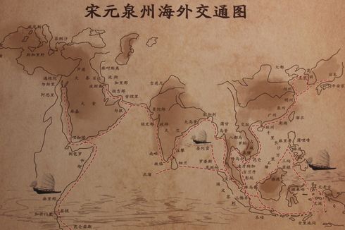 Rute Jalur Sutra yang Menghubungkan Timur dan Barat