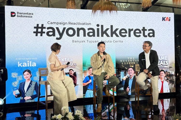 Gandeng Omesh dan Hadirkan Warteg on Train, KAI Luncurkan Kampanye #ayonaikkereta