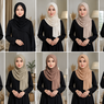 15 Inspirasi Warna Jilbab untuk Gamis Hitam agar Tidak Monoton