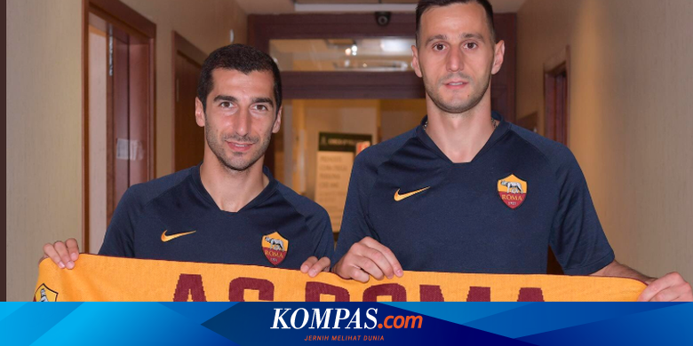 Daftar Transfer Liga Italia Henrikh Mkhitaryan Ke As Roma Icardi Pergi Halaman All Kompas Com