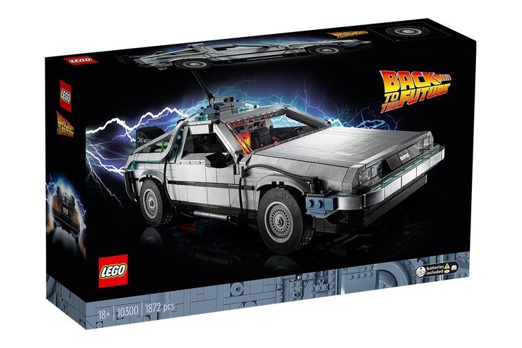 Mobil DeLorean DMC-12 dari film Back to the Future kini hadir dalam versi Lego.