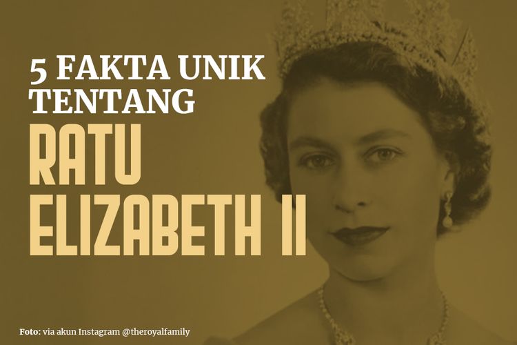 5 Fakta Unik tentang Ratu Elizabeth II