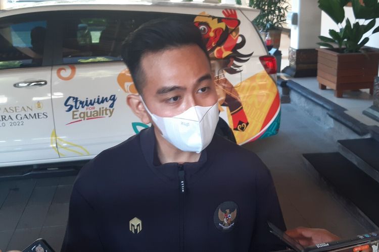 Wali Kota Solo Gibran Rakabuming Raka di Solo, Jawa Tengah, Selasa (26/7/2022).