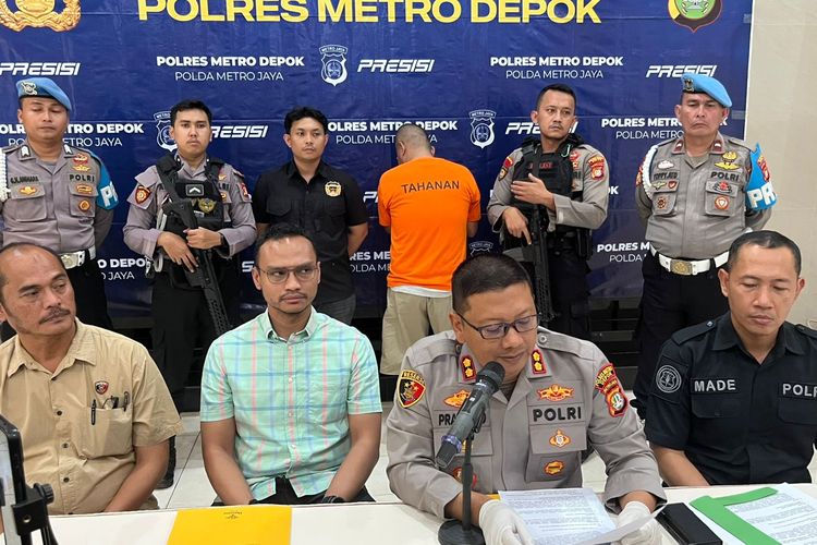Awal Mula Pembakaran Mobil Polisi, Ketua GRIB Todongkan Senjata ke Pekerja di Depok