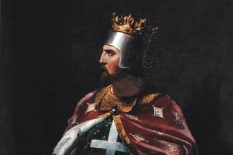 Raja Inggris Richard I the Lionheart (1157-1199) dalam lukisan karya Merry-Joseph Blondel tahun 1841.
