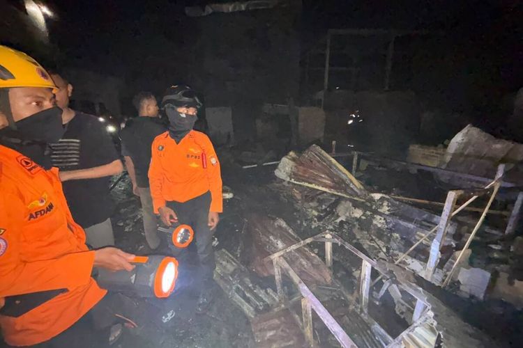 Kebakaran di Bontoala Makassar Hanguskan 37 Rumah, 245 Jiwa Terdampak