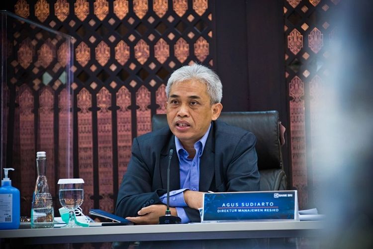 Direktur Manajemen Risiko PT Bank Rakyat Indonesia (Persero) Tbk (BRI) Agus Sudiarto.