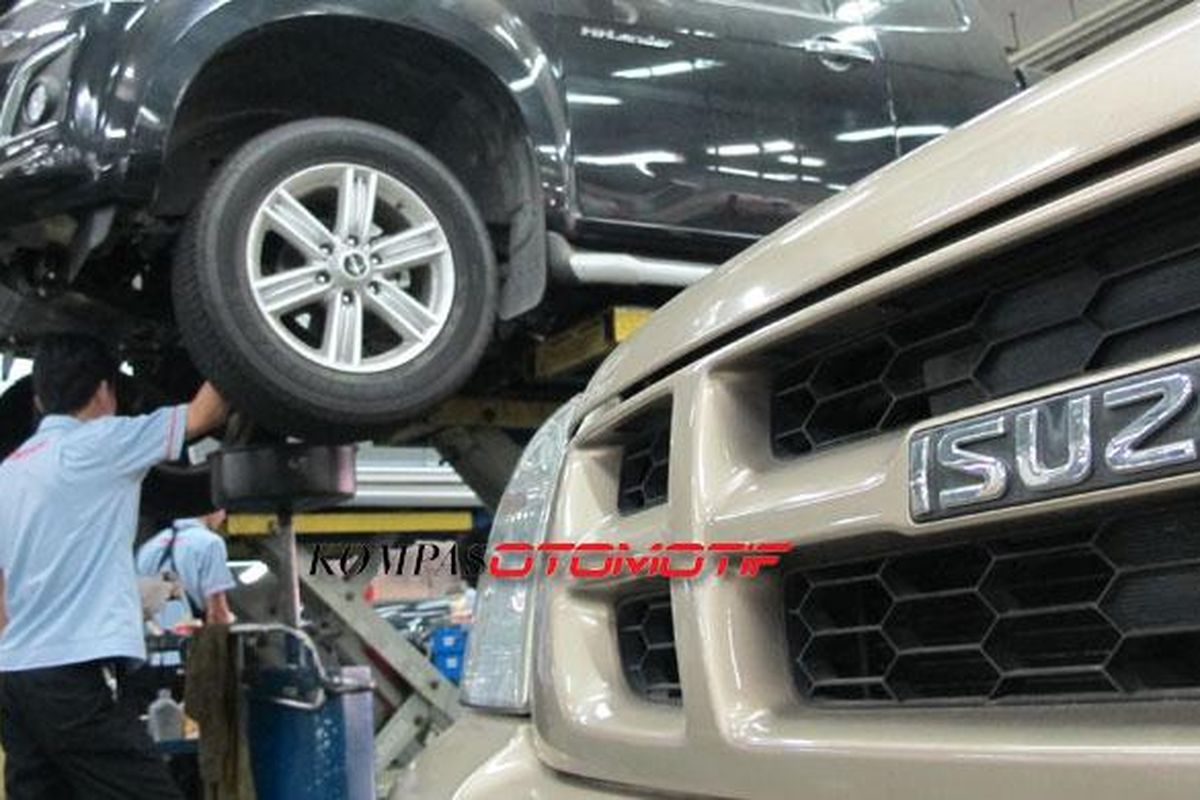 Service Center Isuzu di Thailand