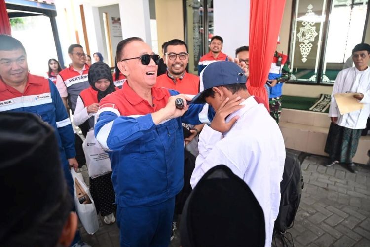 Salurkan Bantuan dan Santunan, Pertamina Hadirkan Semangat Baru bagi Anak-anak Banyuwangi